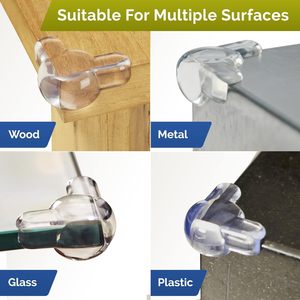 Protezione Angolare in PVC Gaixie Factory, Paraspigoli Morbido in Plastica a Forma di <span class=keywords><strong>L</strong></span> con Design Arrotondato per la Sicurezza dei Bambini nelle Camere dei Bambini - Product Image 2