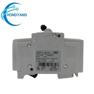 Disjoncteur miniature <span class=keywords><strong>bipolaire</strong></span> 2P monophasé UL489 pour magasin, 9 ans de garantie, interrupteur à air S202UP-Z10A Z16A - Product Image 3