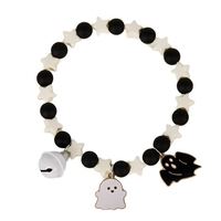 Kalung Hewan Peliharaan Motif Labu Halloween, Ornamen Kucing Lucu, Ornamen Anjing untuk Liburan