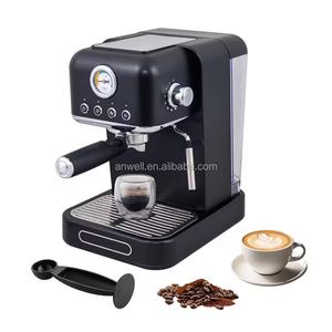 <span class=keywords><strong>Cafetera</strong></span> Espresso ANWELL Estilo Vintage Retro, <span class=keywords><strong>Cafetera</strong></span> <span class=keywords><strong>Italiana</strong></span> Semiautomática para Cocina de Apartamento Pequeño - Product Image 5