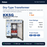 Transformateur de puissance triphasé à usage commercial, type sec, 35 kV, 50/60 Hz, avec tension de sortie de 400 V