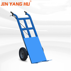 JIN YANG HU Electric Hand <span class=keywords><strong>Sack</strong></span> Truck Trolley Electric Flatbed Trolley para almacén carretilla eléctrica - Product Image 6