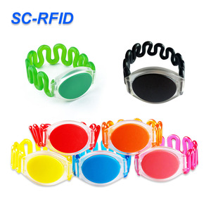 Pulseras RFID Promocionales con Logotipo Impreso, Código <span class=keywords><strong>QR</strong></span>, Imprimibles, para Piscina, Resistentes al Agua, de ABS - Product Image 4