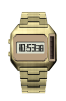 Jam Tangan Digital LCD Solar Retro 2026 Tenaga Surya Casing Persegi Alarm Jam Tangan Pria OEM Kustom