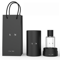 Boîte de parfum de luxe au design personnalisé, emballage en papier écologique pour parfum, tube avec insert en EVA