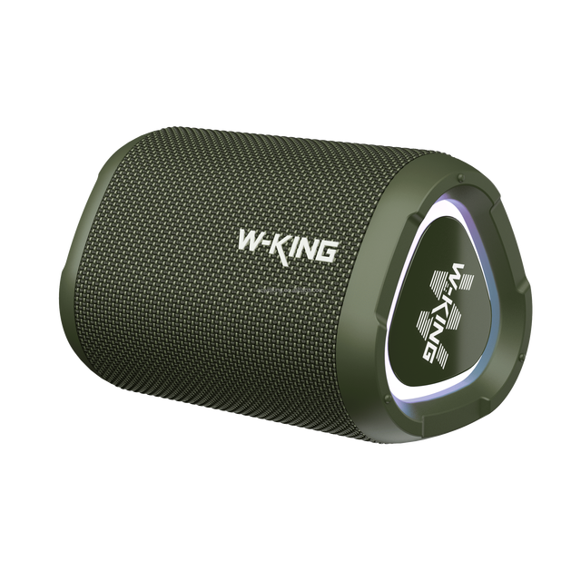 TWS Surround Sound IPX6 Waterproof Portable Wireless Speaker for Outdoor W-King D110 Rugged Speaker