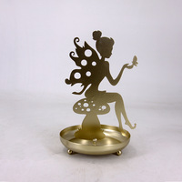 Petit mannequin de danseuse spécial pour boucles d'oreilles, support de voyage pour bijoux, support pour bagues, support à bijoux pour la décoration de bijouterie
