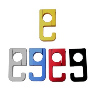 Aluminum Alloy Motorcycle Hook 22mm Handlebar Helmet Storage Figure-9 Hook For PCX125 - Product Image 5