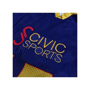 Uniformes de fútbol americano personalizados para adultos talla grande sublimación camisetas de práctica en blanco al por mayor conjuntos de equipo Spandex/poliéster - Product Image 4