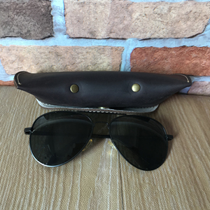 Auf Lager Brille Rindsleder Sonnenbrille Tasche/Sonnenbrille Tasche für Männer und Frauen Einzigartige Best <span class=keywords><strong>Hard</strong></span> Spectacle Schutzhülle