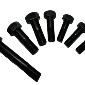 DIN931 DIN933 Carbon Steel Hex Bolt and Nut Zinc Plated Black Hot <b>Dip</b> Galvanized Fastener - Product Image 6