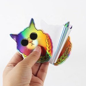 Chất Lượng Cao Tùy Chỉnh In Ấn Thông Tư Màu Nhãn Chết Cắt Dán Thời Tiết Tự Dính Laser Nụ Hôn Cắt Dán - Product Image 6