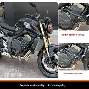 Protezione Doppia Antiurto per Motore, Barra Anticaduta per QJMOTOR Chase 600RS, Nuovo di Zecca - Product Image 2
