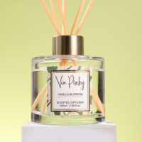 Diffuseur de parfum d'ambiance rechargeable longue durée Via Pinky, parfum vanille, pour la maison, vente en gros