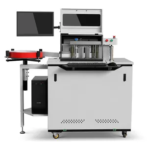 DAHE CNC 최고의 가격 알루미늄 채널 편지 벤딩 머신 자동 아크릴 광고 편지 표지판 벤딩 머신