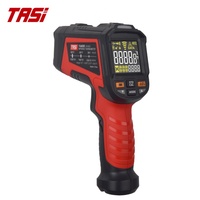 Thermomètre infrarouge numérique sans contact TASI TA603A, best-seller, -32-1080°C, rapport de détection 12:1, 6 palettes de couleurs, USB, IP43, industrie plastique
