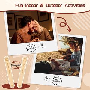 Романтическая деревянная коробка для молодоженов с 60 для взрослых, секс-игры, игральные карты, подарки для пар на свидание - Product Image 3