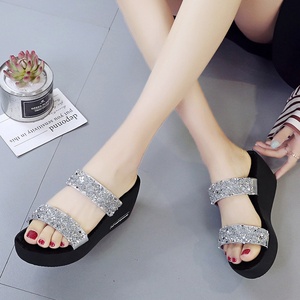 Summer New Design Slope Heeled <b>Shoes</b> for Women Comfortable Wearing Spring High End Casual Sandals - Product Image 3