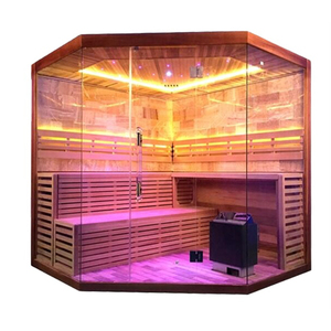 עיצוב חדש 4-6 אדם מקורה מקורה מסורתי או עץ קנדי ארז אדום ארז אדום יבש - Product Image 1