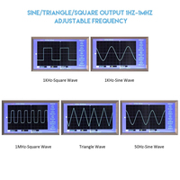 1Hz-1MHz XR2206 Function Signal Generator DIY Kit Sine/Triangle/Square Output Signal Generator Adjustable Frequency Amplitude