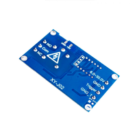 Modul Relay Satu Arah XY-J02, Saklar Sirkuit Pengatur Waktu dengan Tunda Pemutusan, Pengaturan Siklus, dan Layar Digital, Antarmuka USB