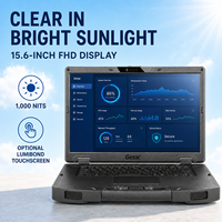 Nueva Laptop Robusta Profesional Getac S510, Intel Core Ultra, Pantalla FHD de 15.6 Pulgadas, Windows 11 Pro, 12 Núcleos, Garantía de 3 Años para la Industria Automotriz