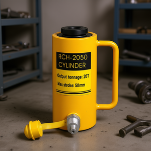 Cilindro Hidráulico RCH-2050 de 20T, Carrera de 50mm, Acción Simple, Montaje en Trunnion, Herramienta de Elevación - Product Image 3