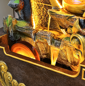 <span class=keywords><strong>Fontaine</strong></span> à Bonsaï Élégante Feng Shui Paysage Décoratif Créatif Circulation d'Eau <span class=keywords><strong>Fontaine</strong></span> à Eau Coulante au Sol - Product Image 5