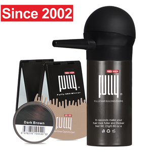 Fábrica OEM Personalización Queratina Engrosamiento Productos de peinado Fibras de construcción de cabello con mini pelucas de cabello - Product Image 3