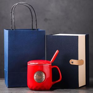 Tasses à café en céramique Maxfree avec couvercle, vente en gros, tasse à café en céramique, tasse cadeau - Product Image 4