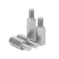 Custom M2 M3 M4 M5 M6 M8 PCB Male Female Threaded Stainless Steel Spacer Standoff Hex Studs