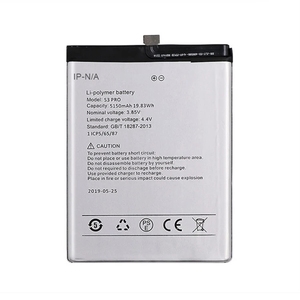 Batería de Iones de Litio de Alta Calidad de 5150 mAh para Teléfono Resistente Umidigi F1, Smartphone S3 Pro, CE RoHS, Venta al Por Mayor - Product Image 1
