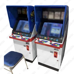Kapalı 19 inç yerli klasik LCD NEOGEO Retro dik oyun salonu oyun makinesi jetonla çalışan Arcade dövüş oyunu makinesi