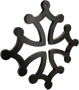 Art Mural en Fonte <span class=keywords><strong>Croix</strong></span> <span class=keywords><strong>Occitane</strong></span> Métal Grande Taille 30cm - Product Image 4