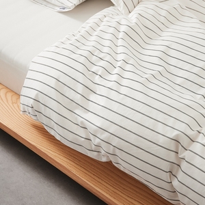 Funda de edredón estilo rayas, edredón de algodón 100%, ropa de cama agradable a la piel, <span class=keywords><strong>fundas</strong></span> de edredón para adultos y niños, 1 unidad - Product Image 3