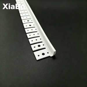 Profilé d'angle en PVC perforé blanc écologique et flexible, garniture d'angle pliable pour la finition des arches courbes en plâtre et des bords de <span class=keywords><strong>plafond</strong></span> - Product Image 2