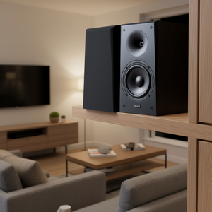 Altavoces de Estantería Estéreo Pasivos Vevor, Cono de 6.5 Pulgadas, 55Hz-20KHz, Sistema de Audio con Cable de 2.0 Canales para Entretenimiento en el Hogar - Product Image 2