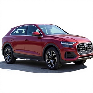 Audi Q8 2023 SUV Rouge Moteur Turbo Phares LED Transmission Automatique Pneus R21 Sièges en Cuir Émissions Euro VI - Product Image 1