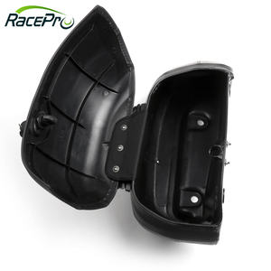 Sacoches latérales de moto RACEPRO en cuir PU, sac de voyage pour <span class=keywords><strong>Harley</strong></span> <span class=keywords><strong>Davidson</strong></span> Sportster, sacoches rigides <span class=keywords><strong>Softail</strong></span> Slim - Product Image 4