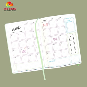 Cung cấp số lượng lớn của cao cấp tùy chỉnh PU da máy tính xách tay logo-Tùy chỉnh bìa cứng nhật ký A5 Nhật Ký với tùy chỉnh bên trong trang - Product Image 6