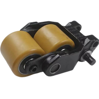 Ruedas de Poliuretano OEM para Carretillas Elevadoras, Soporte de Carga, Rueda Giratoria, Fibra 1318501111 para Carretillas Elevadoras Linde 131 1158 T20