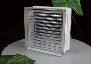 <span class=keywords><strong>Bloques</strong></span> <span class=keywords><strong>de</strong></span> Vidrio Transparentes Huecos <span class=keywords><strong>de</strong></span> Tamaño Pequeño 145*145*80mm, Alta Transmitancia <span class=keywords><strong>de</strong></span> Luz, Decoración Moderna para <span class=keywords><strong>Baños</strong></span> y Comedores - Product Image 5