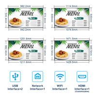 OEM Özel Üretim 43 49 55 65 İnç 4K Android Reklam Kiosku İnteraktif Dokunmatik Ekranlı Dijital Tabela Perakende, Otel ve Sergi İçin