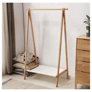 Commercio all'ingrosso Pieghevole <span class=keywords><strong>Camera</strong></span> <span class=keywords><strong>Da</strong></span> <span class=keywords><strong>Letto</strong></span> In Legno vestiti del Vestito Hanger stand - Product Image 5