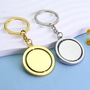 Nouveauté Porte-clés en métal en alliage de zinc émaillé personnalisé de luxe léger pour cadeaux promotionnels - Product Image 3