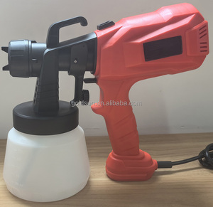 New 800Ml 400W Có Thể Tháo Rời Đầu Mini Cầm Tay Điện Điện Hvlp Không Có Không Khí Sơn Phun Giá Rẻ Nhà Hàng Rào Tường Sơn Phun Súng - Product Image 3