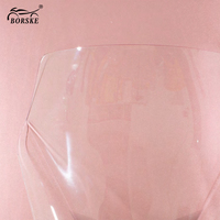 Nouveau pare-brise de moto en acrylique transparent BORSKE de 3 mm, coupe-vent, pour Yamaha Tracer 9GT