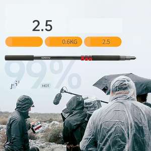 Microfono SOPFIC Picking Rod tipo intervista direzionale microfono esterno gabbia per maiali professionale ricezione del suono asta di prolunga - Product Image 3