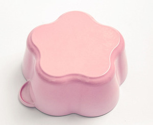 Olla Holandesa de Hierro Fundido Esmaltado con Forma de Flor de Gran Capacidad - Olla Profunda para Guisos y Preparación de Sopas para Cocina Casera - Product Image 5