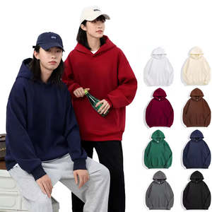 Sudaderas con Capucha de Invierno Gruesas de Algodón de 500 Gramos con Logotipo Personalizado de Alta Calidad, Sudaderas Unisex Extra Grandes para Hombre - Product Image 1